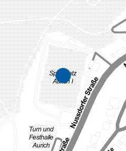 Vorschau: Karte von Sportplatz Aurich I