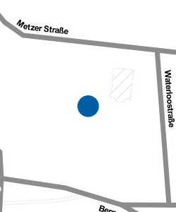 Vorschau: Karte von Ev. Kindergarten Metzer Straße