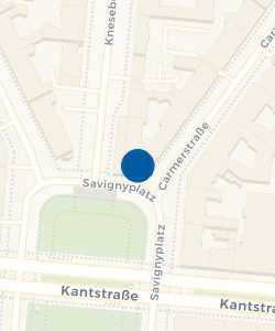 Vorschau: Karte von Zahnmedizinisches Fachzentrum am Savignyplatz