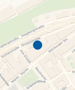 Vorschau: Karte von Sparkasse Siegen - SB-Standort