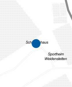 Vorschau: Karte von Schützenverein Weidenstetten 1965