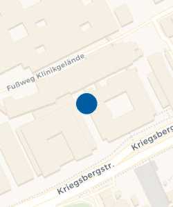 Vorschau: Karte von Medizinisches Versorgungszentrum am Klinikum Stuttgart Fachbereich Strahlentherapie