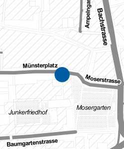 Vorschau: Karte von Bibliotheken Schaffhausen: Stadtbibliothek am Münsterplatz