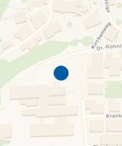 Vorschau: Karte von Parkplatz Krankenhaus