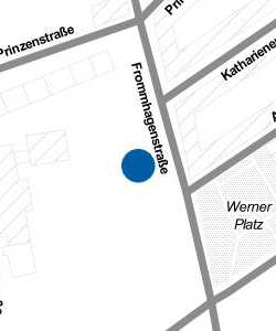 Vorschau: Karte von Altenpflegeheim Jenny Marx