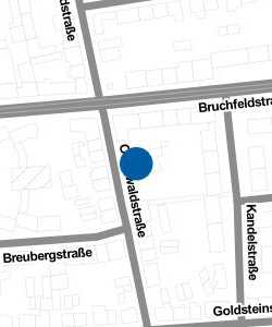 Vorschau: Karte von Kinderzentrum Odenwaldstraße