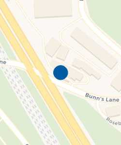 Vorschau: Karte von Bunns Lane Car Wash