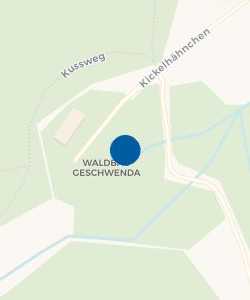 Vorschau: Karte von Waldbad Geschwenda