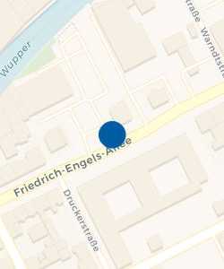 Vorschau: Karte von Bushaltestelle Wuppertal Polizeipräsidium