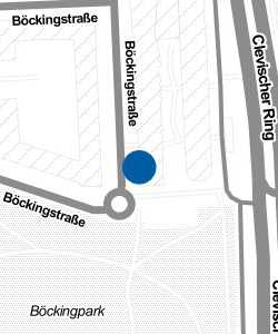 Vorschau: Karte von Städtischer Kindergarten Böckingstraße 53