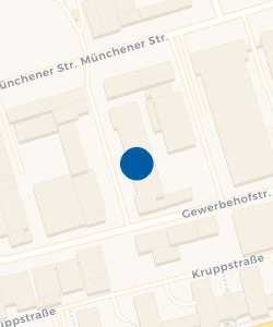 Vorschau: Karte von Flüchtlingsunterkunft Münchner Straße