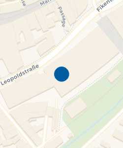 Vorschau: Karte von Kösseine-Einkaufs-Center