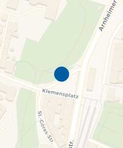 Vorschau: Karte von Taxi-Düsseldorf "Klemensplatz"
