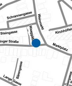 Vorschau: Karte von Stadtbibliothek Dinkelsbühl