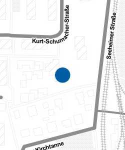 Vorschau: Karte von Evangelische Kindertagesstätte Darmstadt-Eberstadt-Süd