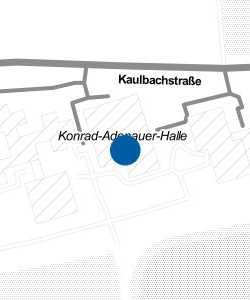 Vorschau: Karte von Konrad-Adenauer-Halle