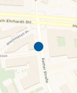 Vorschau: Karte von Taxi-Düsseldorf "Modemeile"
