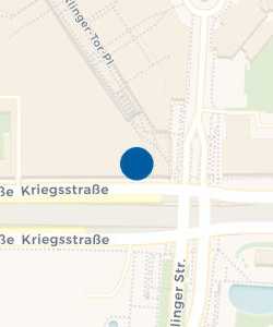 Vorschau: Karte von Heldmann’s Apotheke Ettlinger Tor