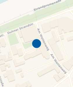 Vorschau: Karte von Hotel Strandperle Duhnen GmbH & Co. KG