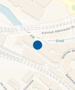 Vorschau: Karte von City Reisebüro Betzdorf GmbH
