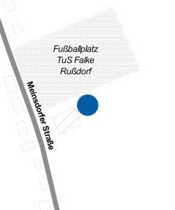 Vorschau: Karte von Vereinshaus TuS Falke Rußdorf