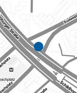 Vorschau: Karte von Haltestelle U Breitenbachplatz