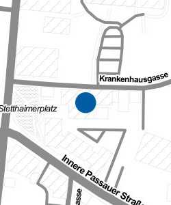 Vorschau: Karte von Parkhaus am Wasserturm / Parkhaus Ost