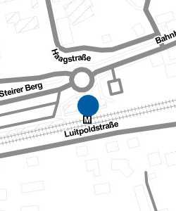 Vorschau: Karte von Bahnhof Friedberg(Augsburg)