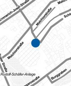 Vorschau: Karte von Markthalle Höchst