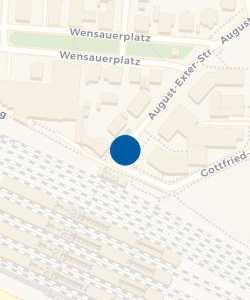 Vorschau: Karte von Taxistand August-Exter-Straße