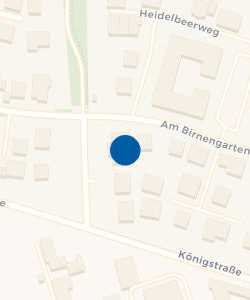 Vorschau: Karte von Restaurant & Eiscafe "Am Birnengarten"