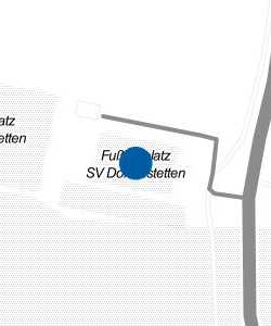 Vorschau: Karte von Fußballplatz SV Donaustetten