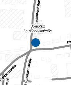 Vorschau: Karte von Spielplatz Leutenbachstraße