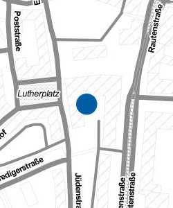 Vorschau: Karte von Rathaus/Einwohnermeldeamt