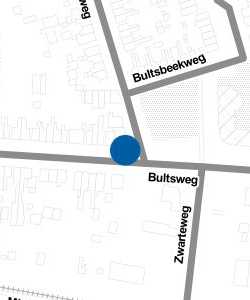 Vorschau: Karte von Café & Cafetaria 't Hoekje GLANERBRUG Bultsweg 192 7532XK ENSCHEDE