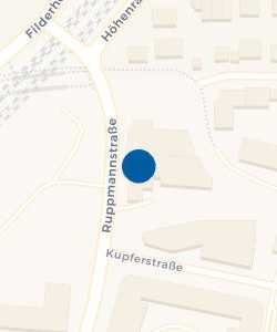 Vorschau: Karte von Fendal-Farben Niederlassung Stuttgart-Vaihingen