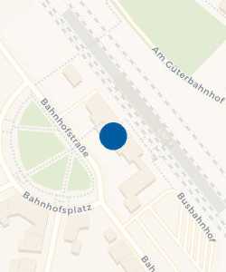 Vorschau: Karte von Reisezentrum Mühlhausen