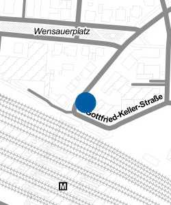 Vorschau: Karte von August-Exter-Straße (Pasing Bahnhof Nordausgang)