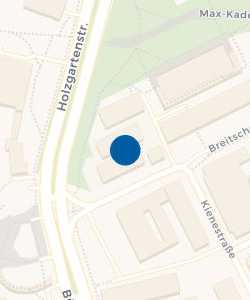 Vorschau: Karte von Flüchtlingsunterkunft Hegel-/Breitscheidstraße
