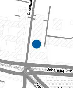 Vorschau: Karte von HNO-Praxis am Johannisplatz - Berufsausübungsgemeinschaft