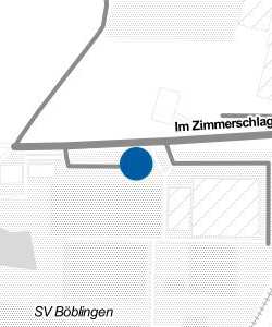 Vorschau: Karte von Wohnmobilstellplatz Böblingen