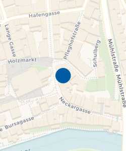 Vorschau: Karte von STA Travel - Reisebüro Tübingen