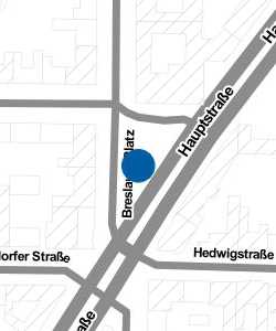 Vorschau: Karte von Wochenmarkt Breslauer Platz