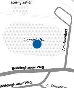 Vorschau: Karte von Lenne-Stadion