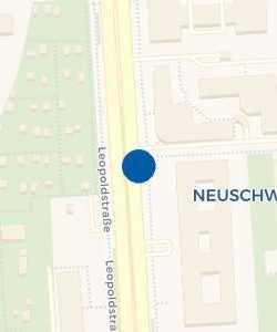Vorschau: Karte von Taxistand Leopoldstraße