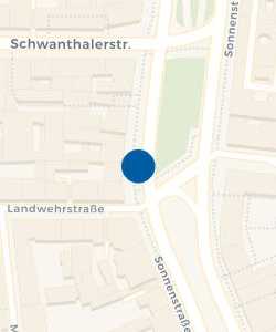 Vorschau: Karte von Sonnen-/Landwehrstraße