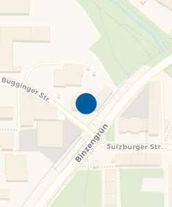 Vorschau: Karte von Polizeiposten Freiburg Weingarten