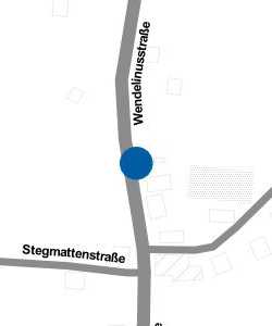 Vorschau: Karte von Busbahnhof Oberbruch Rathaus - Bühl