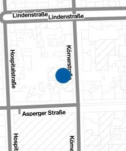 Vorschau: Karte von Körnerstraße 13 Garage