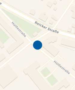 Vorschau: Karte von Taxihalteplatz Hülßestr.